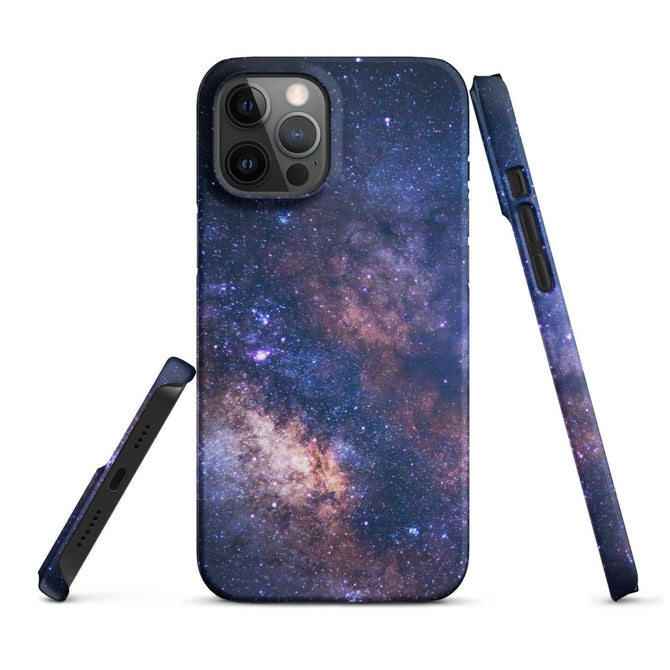 iPhone® Snap Case - Space - Stars/Galaxy Style 1 - Matte - iPhone 12 Pro Max