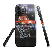 iPhone® Snap Case - Sports - Basketball Style 1 - Matte - iPhone 12 Pro Max