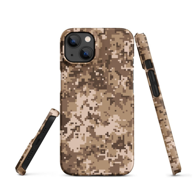 iPhone® Snap Case - Pattern - Desert Camo 2 - Matte - iPhone 13