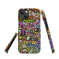 iPhone® Snap Case - Pattern - Graffiti 1 - Matte - iPhone 13