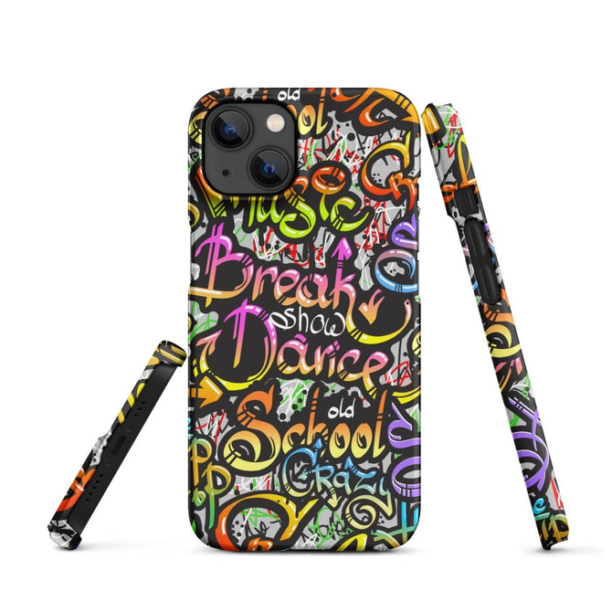 iPhone® Snap Case - Pattern - Graffiti 1 - Matte - iPhone 13