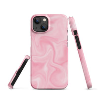 iPhone® Snap Case - Pattern - Marble - Pink Style 2 - Matte - iPhone 13