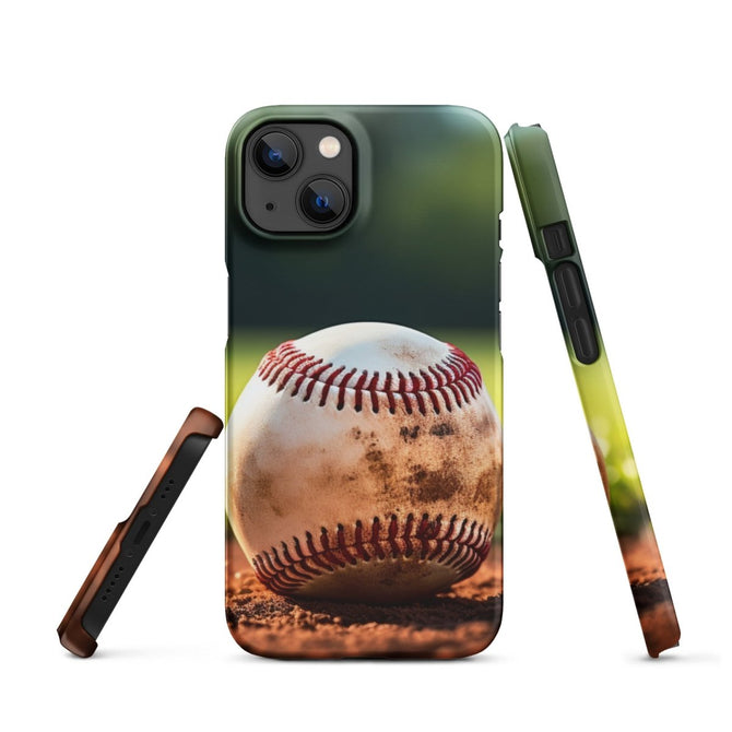 iPhone® Snap Case - Sports - Baseball Style 1 - Matte - iPhone 13