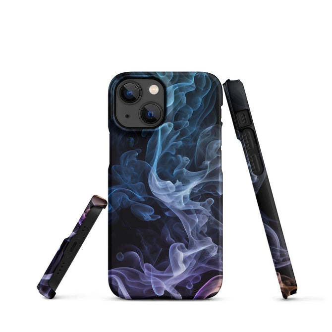 iPhone® Snap Case - Abstract - Smoke Style 3 - Matte - iPhone 13 Mini