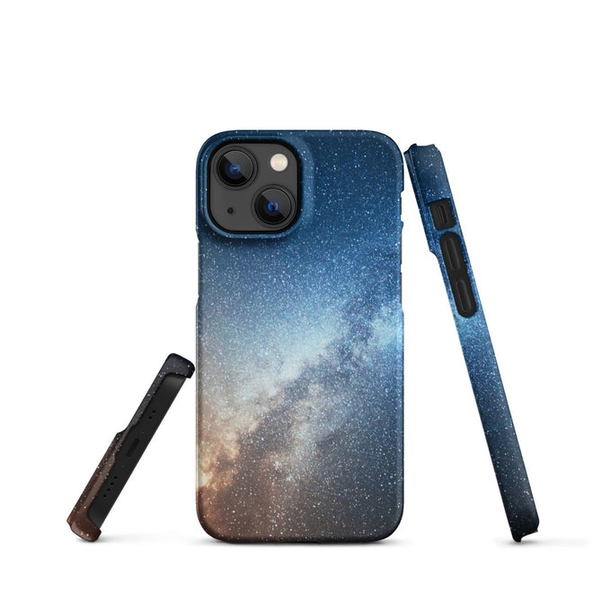 iPhone® Snap Case - Space - Stars/Galaxy Style 2 - Matte - iPhone 13 Mini