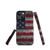 iPhone® Snap Case - USA - Flag Style 3 - Matte - iPhone 13 Mini