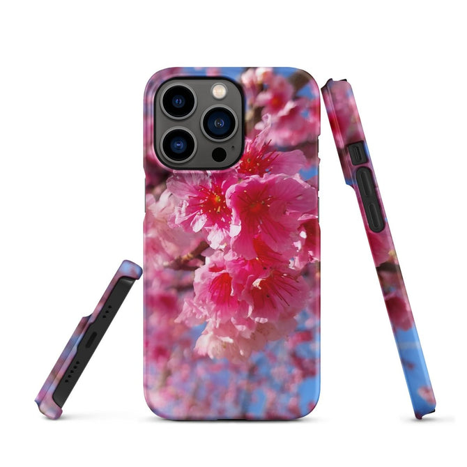 iPhone® Snap Case - Nature - Flowers Style 1 - Matte - iPhone 13 Pro