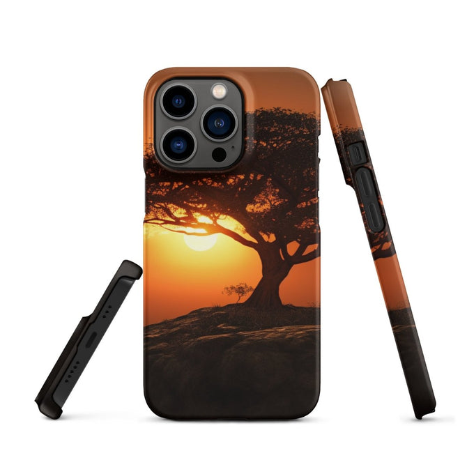 iPhone® Snap Case - Nature - Sunset Style 1 - Matte - iPhone 13 Pro