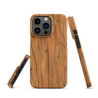 iPhone® Snap Case - Nature - Wood 1 - Matte - iPhone 13 Pro