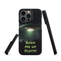 iPhone® Snap Case - Space - Alien UFO Style 1 - Matte - iPhone 13 Pro