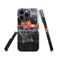 iPhone® Snap Case - Sports - Basketball Style 1 - Matte - iPhone 13 Pro