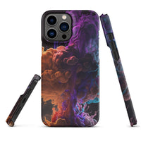 iPhone® Snap Case - Abstract - Smoke Style 1 - Matte - iPhone 13 Pro Max