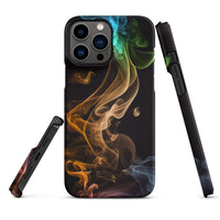 iPhone® Snap Case - Abstract - Smoke Style 2 - Matte - iPhone 13 Pro Max