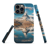 iPhone® Snap Case - Nature - Mountain Style 1 - Matte - iPhone 13 Pro Max