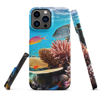 iPhone® Snap Case - Nature - Sea Style 1 - Matte - iPhone 13 Pro Max