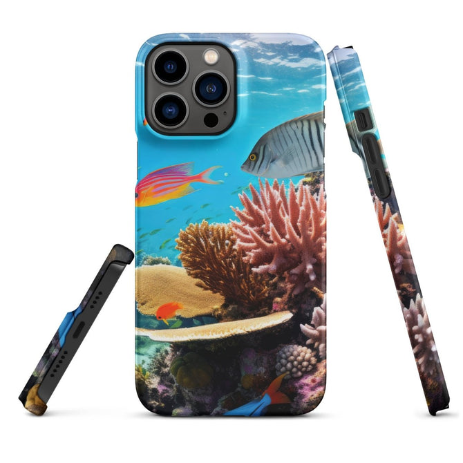 iPhone® Snap Case - Nature - Sea Style 1 - Matte - iPhone 13 Pro Max