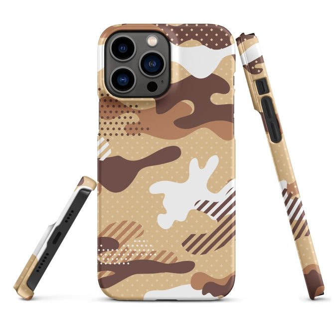 iPhone® Snap Case - Pattern - Desert Camo 1 - Matte - iPhone 13 Pro Max