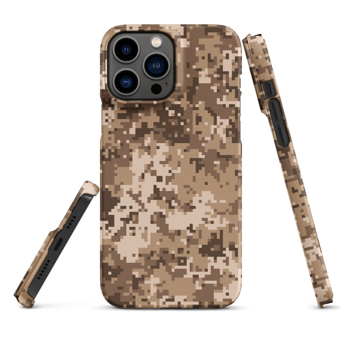 iPhone® Snap Case - Pattern - Desert Camo 2 - Matte - iPhone 13 Pro Max