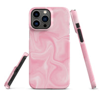 iPhone® Snap Case - Pattern - Marble - Pink Style 2 - Matte - iPhone 13 Pro Max