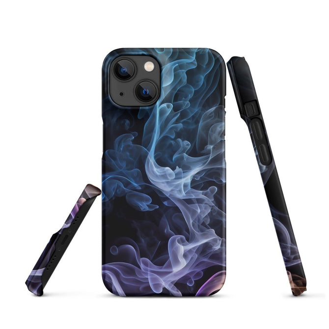 iPhone® Snap Case - Abstract - Smoke Style 3 - Matte - iPhone 14