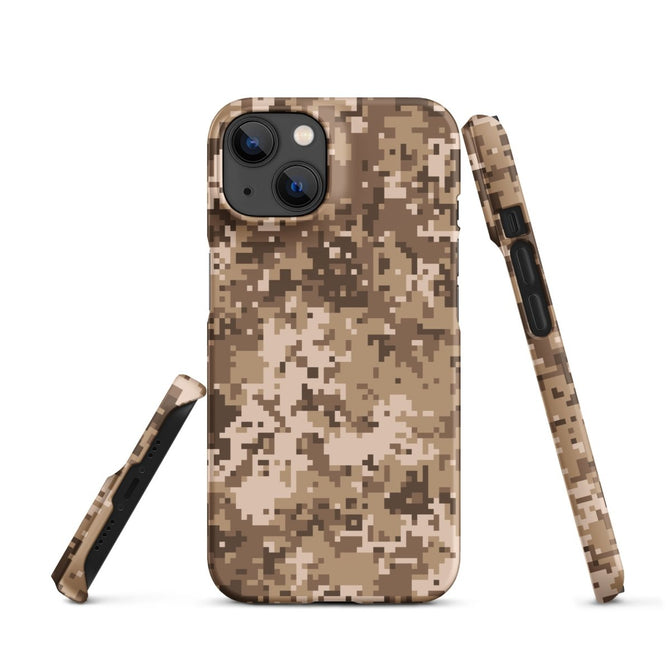 iPhone® Snap Case - Pattern - Desert Camo 2 - Matte - iPhone 14