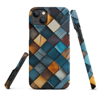 iPhone® Snap Case - Abstract - Geometric Style 3 - Matte - iPhone 14 Plus