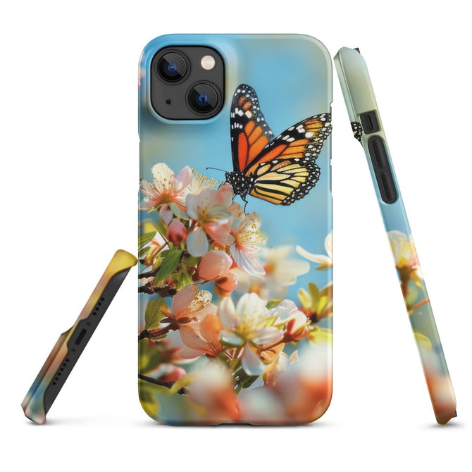 iPhone® Snap Case - Animal - Butterfly Style 1 - Matte - iPhone 14 Plus