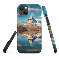 iPhone® Snap Case - Nature - Mountain Style 1 - Matte - iPhone 14 Plus