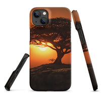 iPhone® Snap Case - Nature - Sunset Style 1 - Matte - iPhone 14 Plus