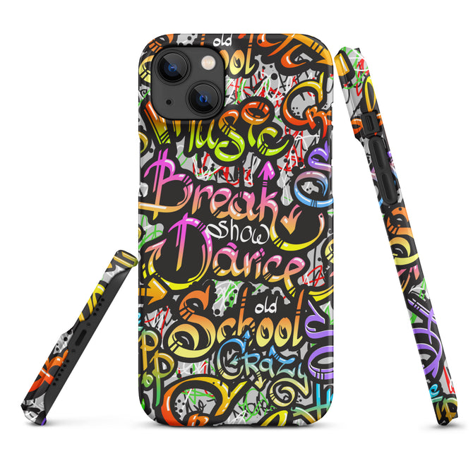 iPhone® Snap Case - Pattern - Graffiti 1 - Matte - iPhone 14 Plus