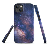 iPhone® Snap Case - Space - Stars/Galaxy Style 1 - Matte - iPhone 14 Plus