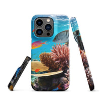 iPhone® Snap Case - Nature - Sea Style 1 - Matte - iPhone 14 Pro