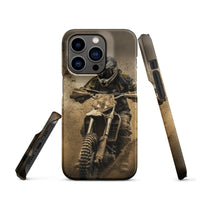 iPhone® Snap Case - Transportation (Offroad) - Dirt Bike Style 1 - Matte - iPhone 14 Pro