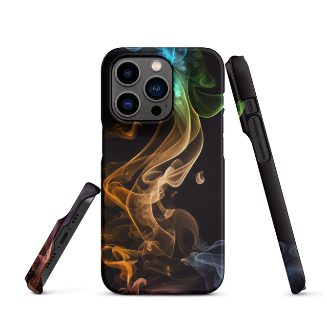 iPhone® Snap Case - Abstract - Smoke Style 2