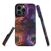 iPhone® Snap Case - Abstract - Smoke Style 1 - Matte - iPhone 14 Pro Max