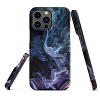 iPhone® Snap Case - Abstract - Smoke Style 3 - Matte - iPhone 14 Pro Max