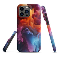 iPhone® Snap Case - Abstract - Smoke Style 5 - Matte - iPhone 14 Pro Max