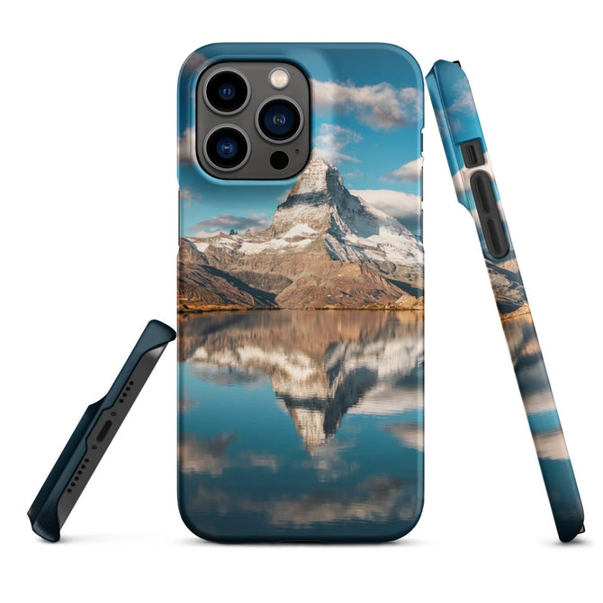 iPhone® Snap Case - Nature - Mountain Style 1 - Matte - iPhone 14 Pro Max