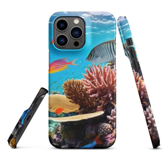 iPhone® Snap Case - Nature - Sea Style 1 - Matte - iPhone 14 Pro Max