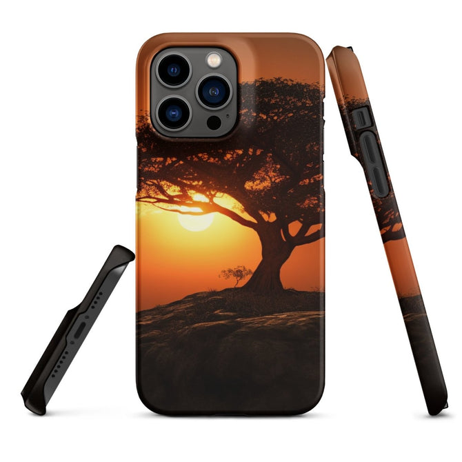 iPhone® Snap Case - Nature - Sunset Style 1 - Matte - iPhone 14 Pro Max