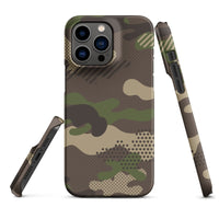 iPhone® Snap Case - Pattern - Forest Camo 1 - Matte - iPhone 14 Pro Max