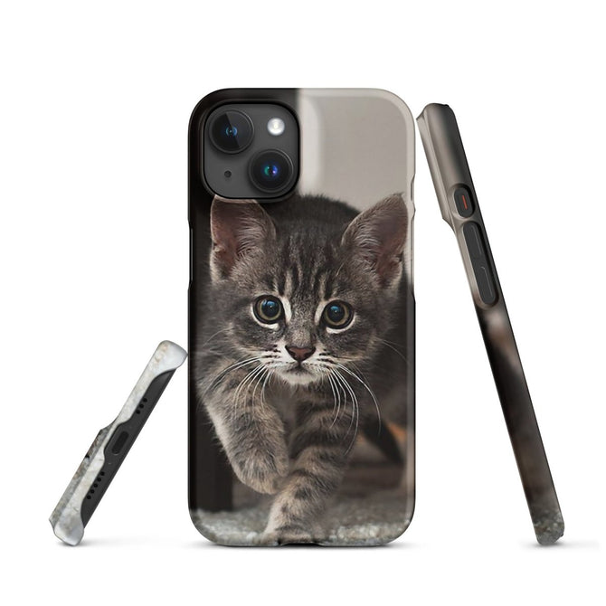 iPhone® Snap Case - Animal - Cat Style 1 - Matte - iPhone 15