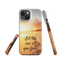 iPhone® Snap Case - Nature - Beach Style 1 - Matte - iPhone 15