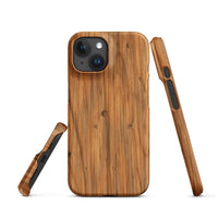 iPhone® Snap Case - Nature - Wood 1 - Matte - iPhone 15