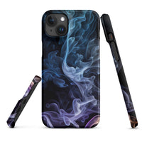 iPhone® Snap Case - Abstract - Smoke Style 3 - Matte - iPhone 15 Plus