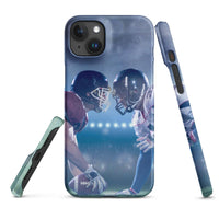 iPhone® Snap Case - Sports - Football Style 1 - Matte - iPhone 15 Plus