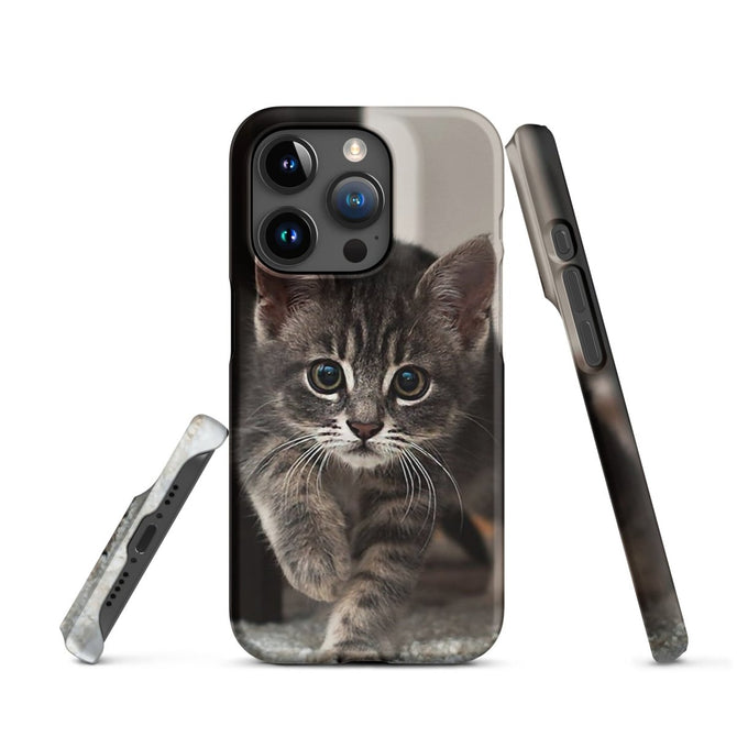 iPhone® Snap Case - Animal - Cat Style 1 - Matte - iPhone 15 Pro