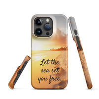 iPhone® Snap Case - Nature - Beach Style 1 - Matte - iPhone 15 Pro