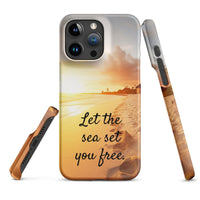 iPhone® Snap Case - Nature - Beach Style 1 - Matte - iPhone 15 Pro Max