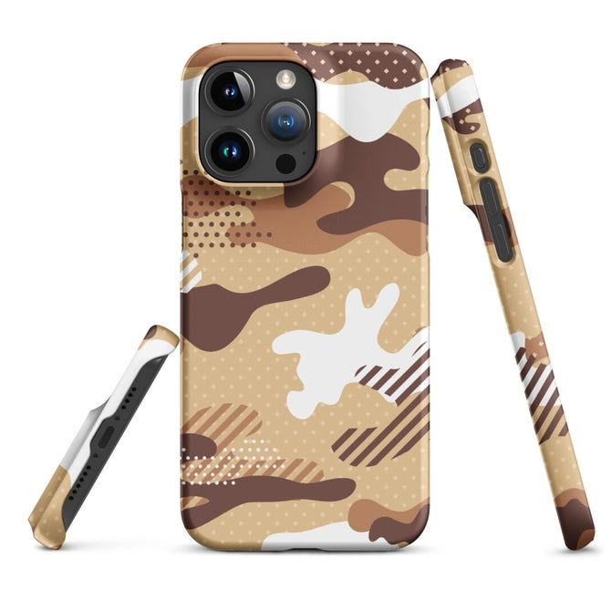 iPhone® Snap Case - Pattern - Desert Camo 1 - Matte - iPhone 15 Pro Max